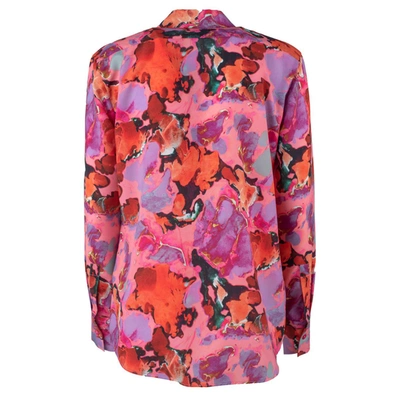Shop Paul Smith Pink Patterned Shirt