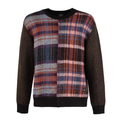 Shop Paul Smith Scottish Crew-neck Sweater In Multicolor