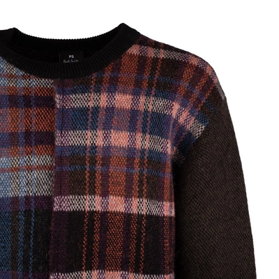 Shop Paul Smith Scottish Crew-neck Sweater In Multicolor
