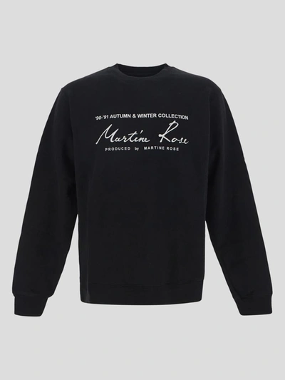 Shop Martine Rose Logo Print Sweatshirt