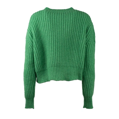 Shop Roberto Collina Ribbed Alpaca Sweater In Green