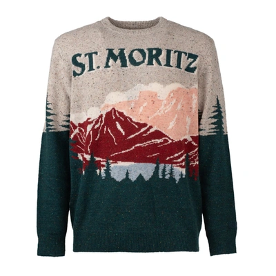 Shop Saint Barth St. Moritz Sweater In Multicolor