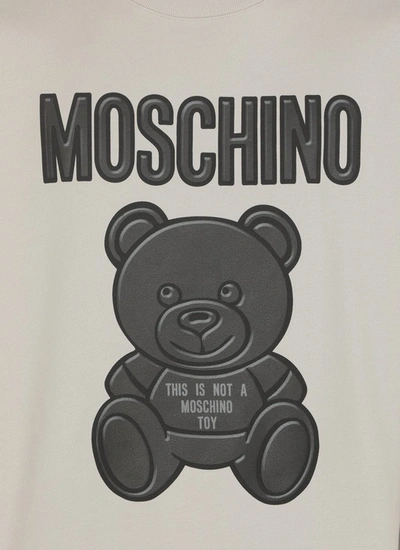Shop Moschino Sweaters Grey