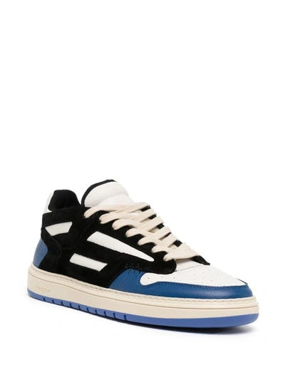 Shop Represent Sneakers In Black/cobaltblue