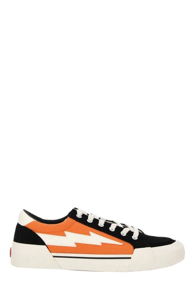 Shop Revenge X Storm Sneakers In Orange/black/white