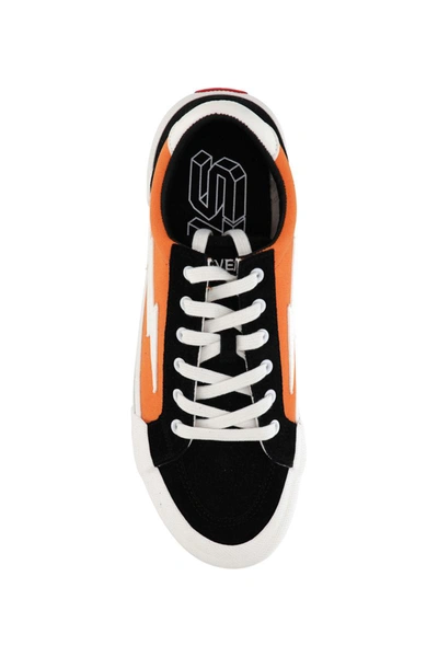 Shop Revenge X Storm Sneakers In Orange/black/white