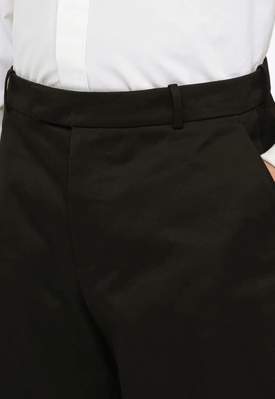 Shop Alexander Mcqueen Baggy Bermuda Shorts In Black