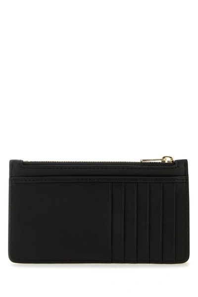 Shop Apc A.p.c. Woman Black Leather Willow Card Holder