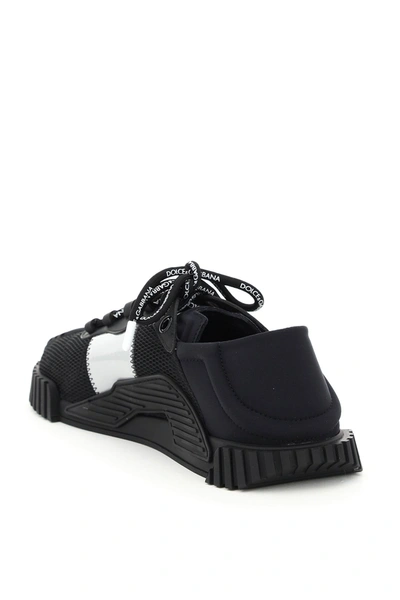 Shop Dolce & Gabbana Neoprene Ns1 Sneakers Men In Black