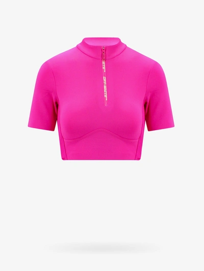 Shop Off-white Off White Woman Top Woman Pink Top