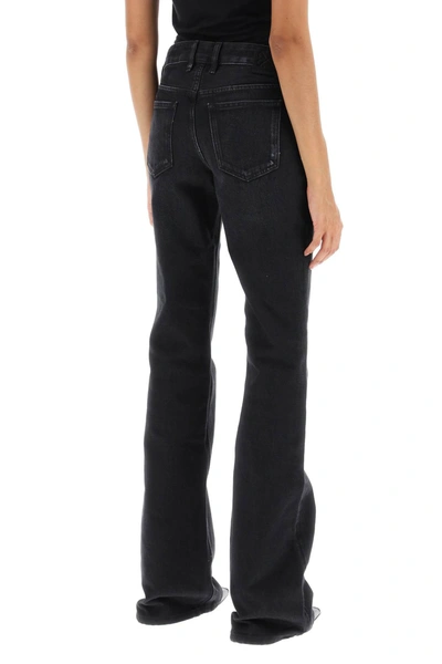 Shop Off-white Bootcut Fit Jeans Women In Black