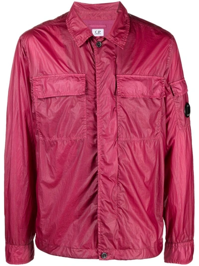 Shop C.p. Company Taylon L Nylon Jacket In Red