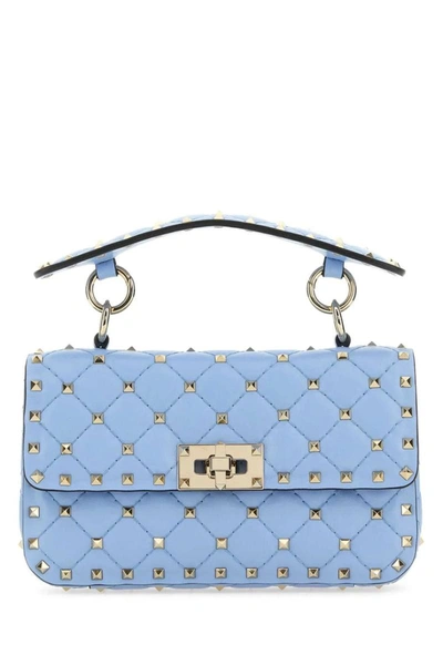 Shop Valentino Shopping Bags In Popblue