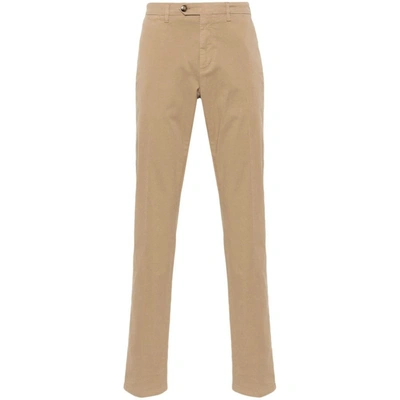 Shop Canali Pants In Neutrals