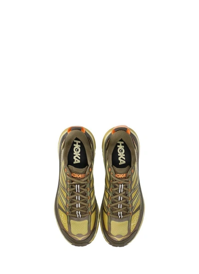 Shop Hoka One One Sneakers In Dk Olive