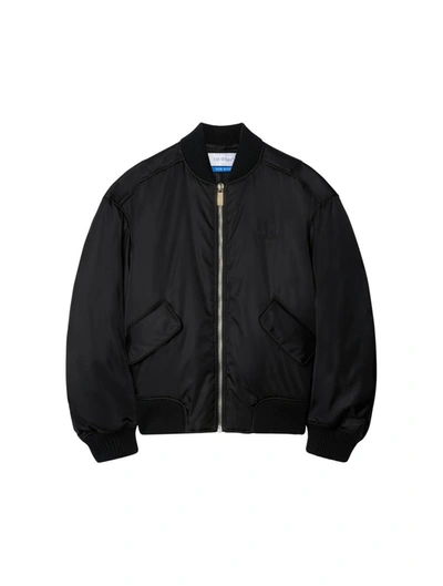 Shop Off-white Bomber Jackets In Black