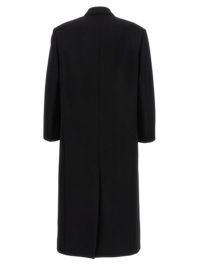 Shop The Row 'dhani' Coat In Black