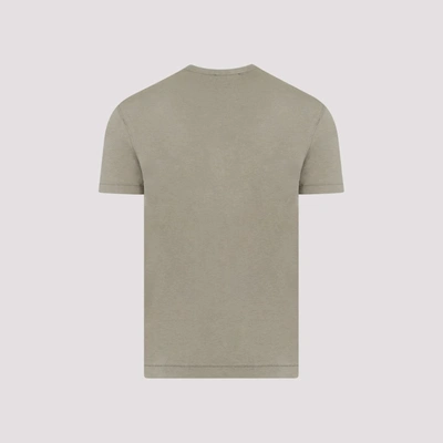 Shop Tom Ford Viscose Cotton T-shirt Tshirt In Nude & Neutrals