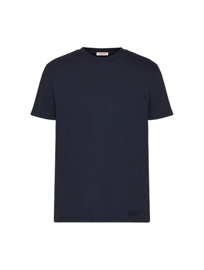 Shop Valentino Garavani T-shirts In Blue