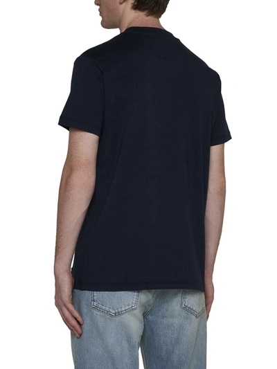 Shop Valentino T-shirts And Polos In Blue