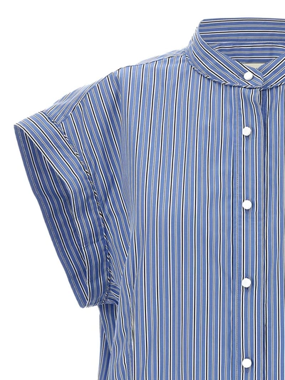 Shop Isabel Marant 'reggy' Shirt In Blue