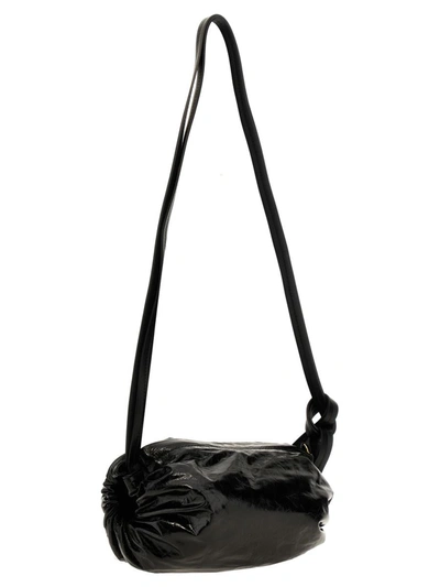 Shop Jil Sander 'cushion' Small Shoulder Bag In Black