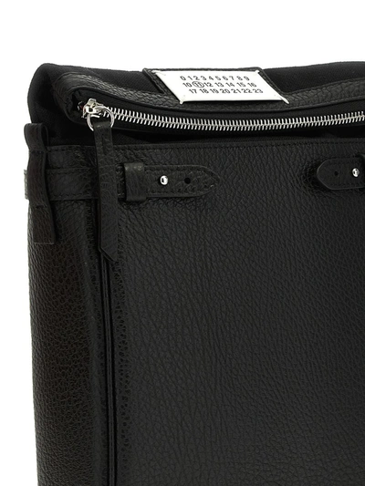 Shop Maison Margiela '5ac Messenger Bag Small' Crossbody Bag In Black