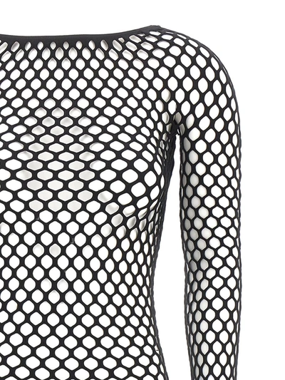 Shop Roberto Cavalli 'anatomic' Dress In Black
