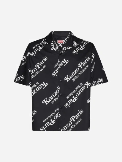 Shop Kenzo By Verdy Cotton Shirt In Black