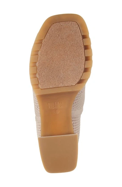 Eileen Fisher Collin Peep Toe Bootie In Blush