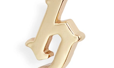Miranda Frye Sophie Customized Initial Pendant Necklace In Gold - H
