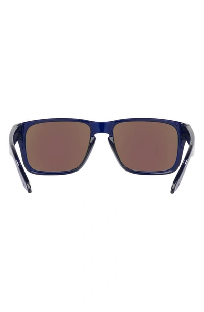 Shop Oakley Kids' Holbrook Xs 53mm Prizm™ Square Sunglasses In Blue