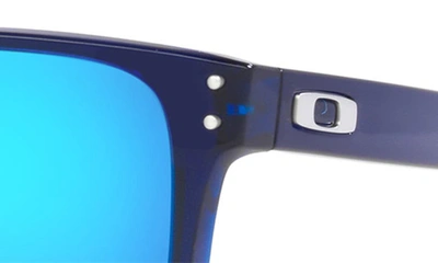 Shop Oakley Kids' Holbrook Xs 53mm Prizm™ Square Sunglasses In Blue