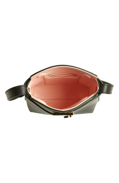 Ferragamo Hug Smartphone Leather Crossbody Bag In Nero