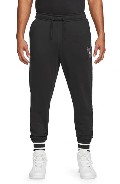 Shop Jordan Mvp Fleece Joggers In Black