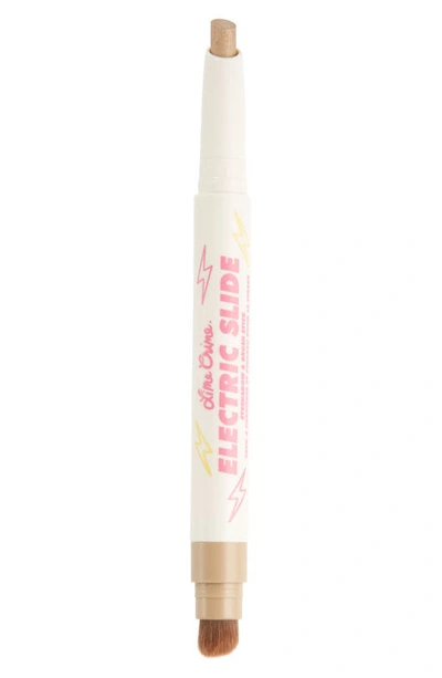 Shop Lime Crime Electric Slide Eyeshadow & Smudge Stick In Beige Xo