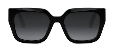 Shop Dior 30montaigne S8u 10a1 Cd40127u 01b Square Sunglasses