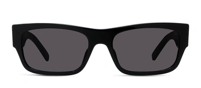 Shop Givenchy 4g Gv 40057 I 01a Square Sunglasses In Grey