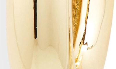 Shop Bp. 14k Gold Dipped Bold Medium Hoop Earrings