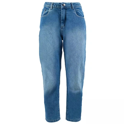 Shop Yes Zee Blue Cotton Jeans & Pant