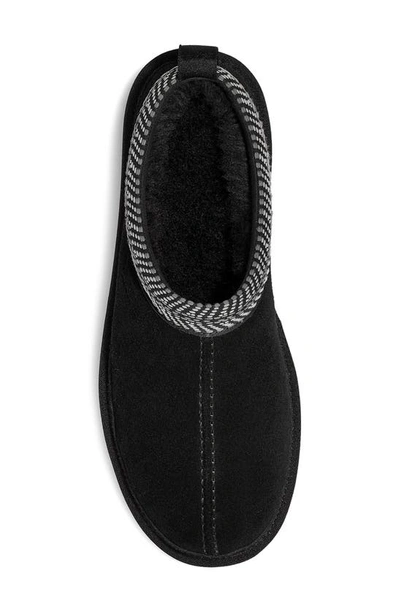 Koolaburra By Ugg Buree Faux Shearling Lined Slipper In Black
