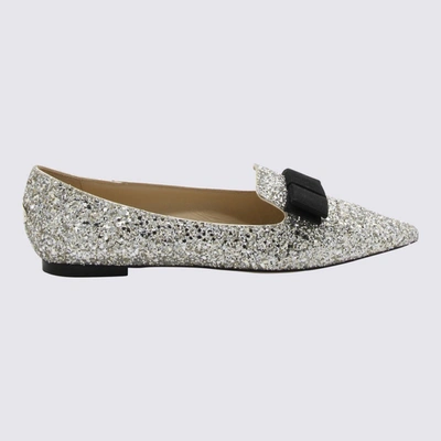 Shop Jimmy Choo Flat Shoes In Champagne