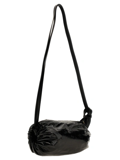 Shop Jil Sander Cushion Shoulder Bags Black