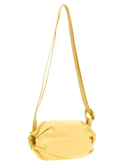 Shop Jil Sander Cushion Shoulder Bags Yellow