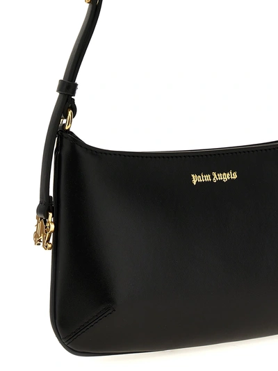 Shop Palm Angels Giorgina Shoulder Bags Black