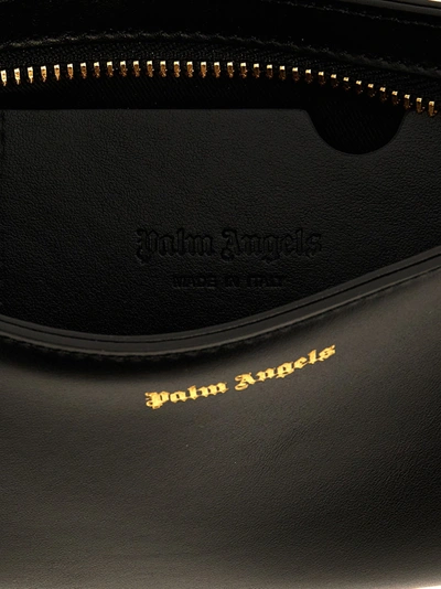 Shop Palm Angels Giorgina Shoulder Bags Black