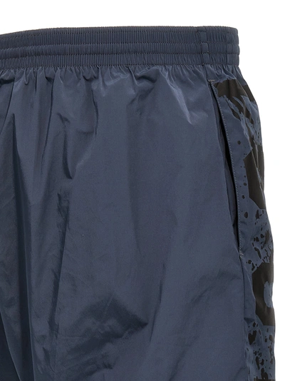 Shop Dsquared2 Midi Boxer Shorts Beachwear Blue