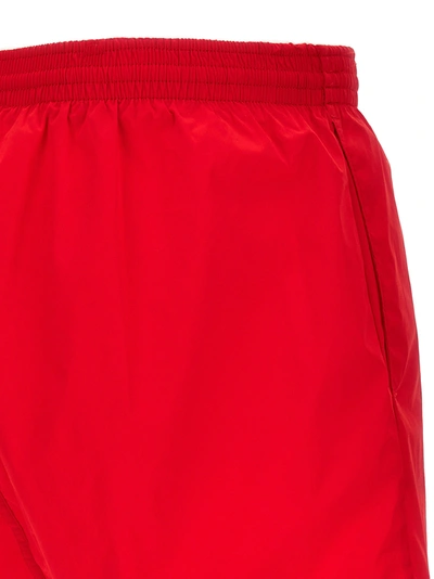 Shop Dsquared2 Midi Boxer Shorts Beachwear Red