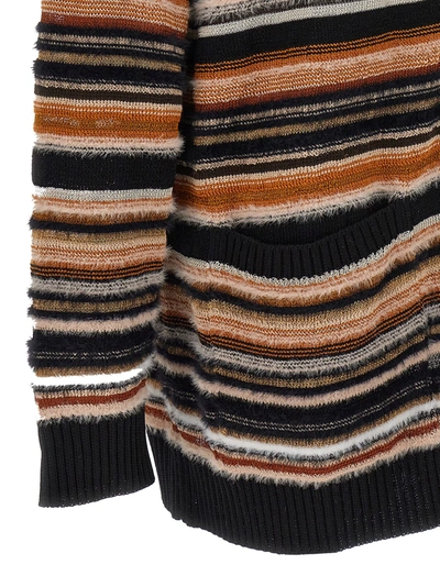 Shop Missoni Striped Cardigan Sweater, Cardigans Multicolor