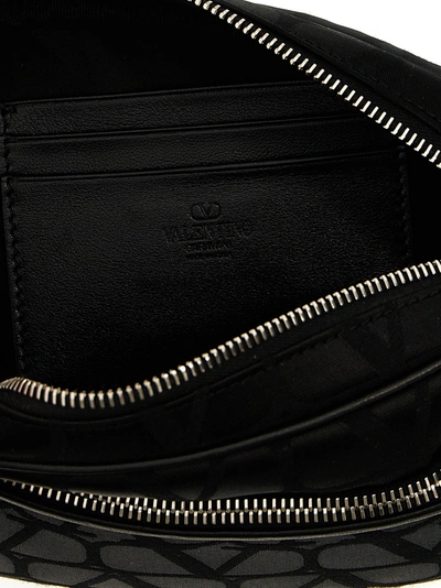 Shop Valentino Toile Iconographe Crossbody Bags Black
